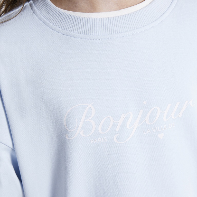 Printed sweatshirt "Vilma" Blue 4